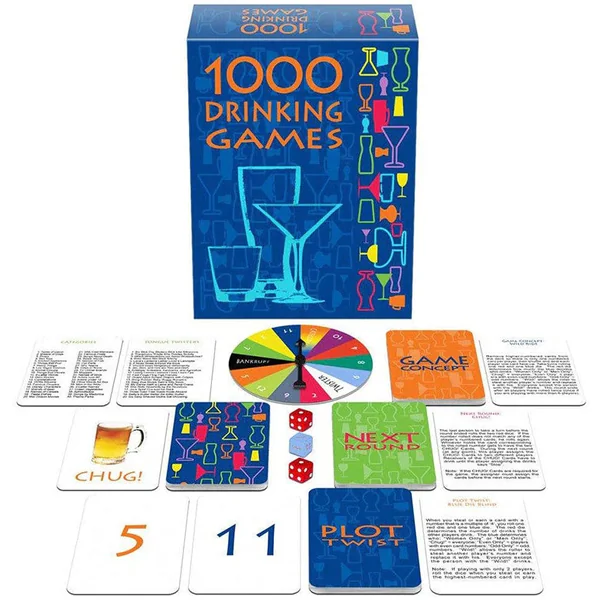 1000 Drinking Games by Kheper Games