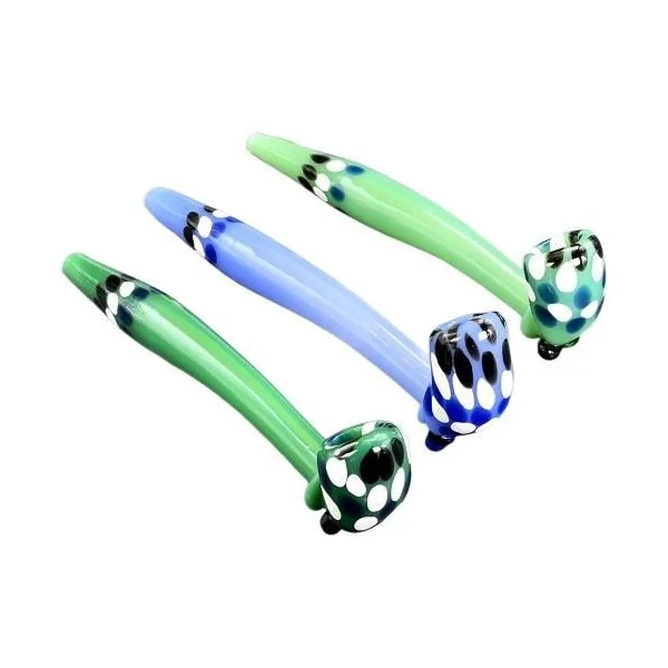 10in milky Color Glass Gandalf Pipe