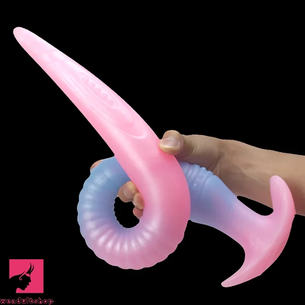 11.02in 15.35in 21.65in Long Huge Prostate Clit Monster Luminous Dildo