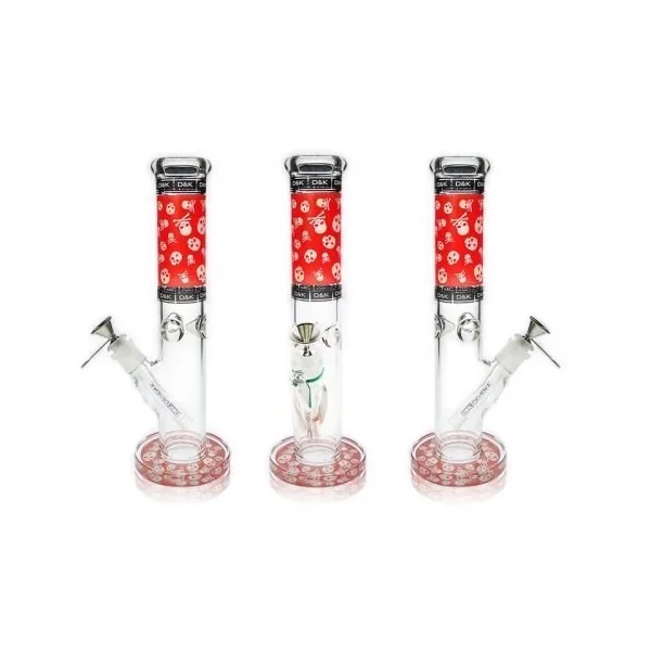 12in Straight Tube W/ Color Down stem Pinch Gift Box