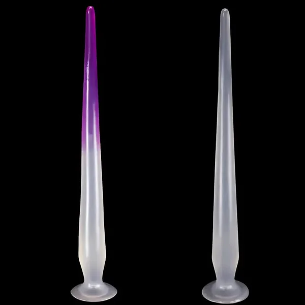 13.38-inch PVC Prostate Massage Soft Bendable Anal Plug For Unisex