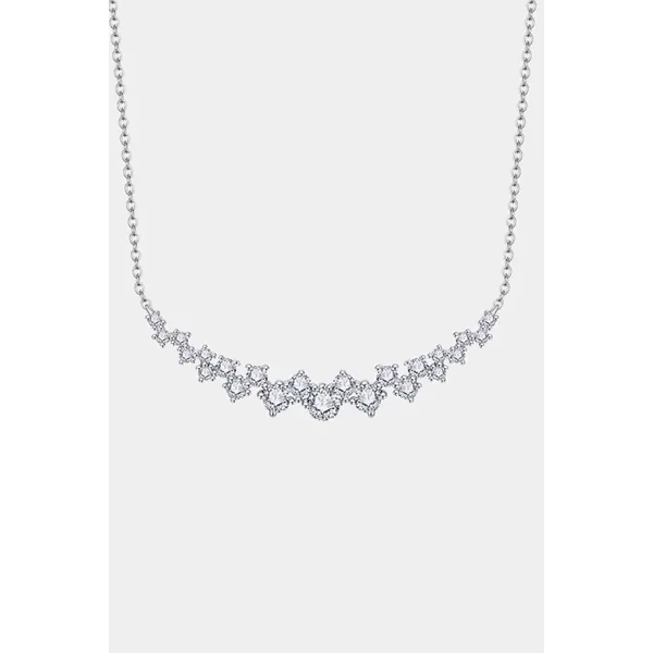 1.64 Carat Moissanite 925 Sterling Silver Necklace
