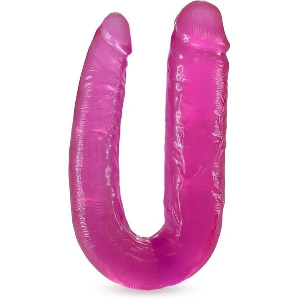 18 Inch Pink Double Dong | Extra Large Dildo – Huge Double Dildo – Double-Headed Dildo
