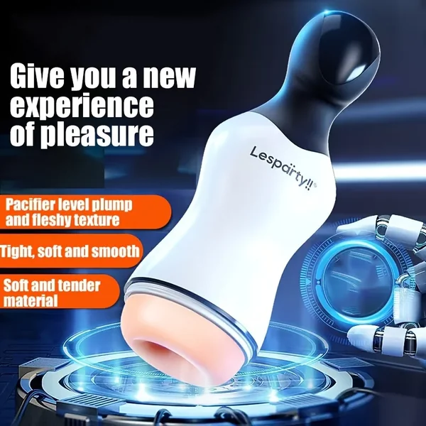 1pc Robot Manual Male Masturbation Cup Male Masturbator Male Pleasure Penis Massage Device Adult Happy Cup Fun Sex Toys Adult Sex Products Sex Toys