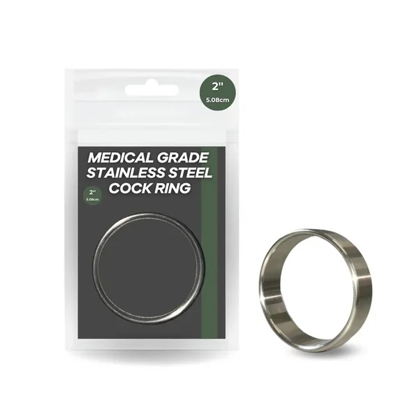 2″ Medical Grade Stainless Steel Cock Rings