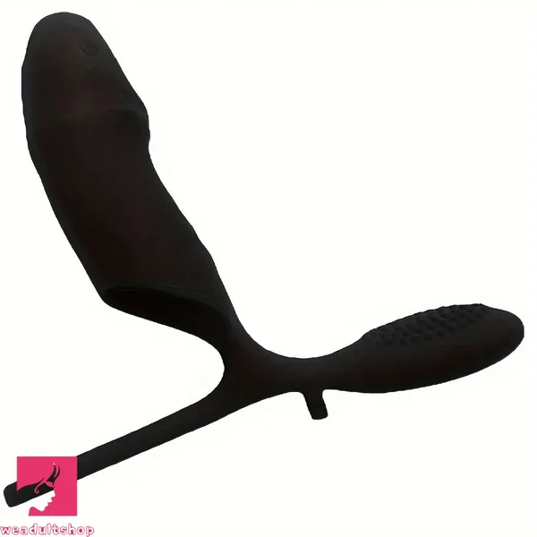 3.35in Finger Dildo Sleeve Vibrator Rechargeable G-Spot Massager Cock Toy