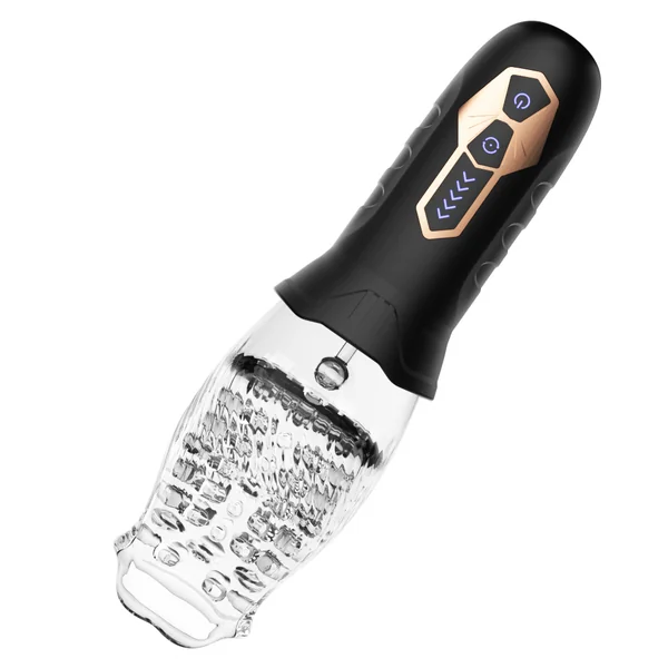 360° Automatic Rotating Transparent Blowjob Masturbator Cup