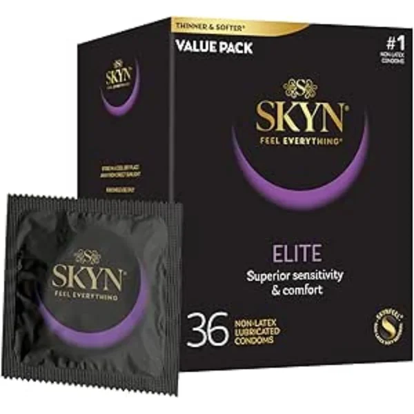 36 Skyn Elite Latex Free Condoms