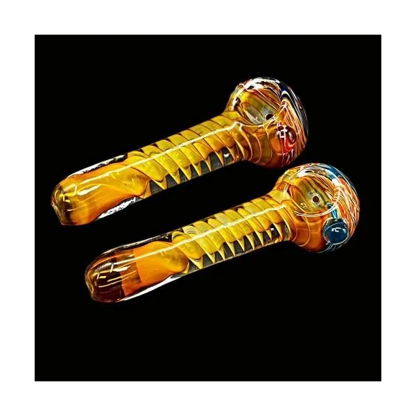 4.5inch Churi Art Deep Fumed Pipe