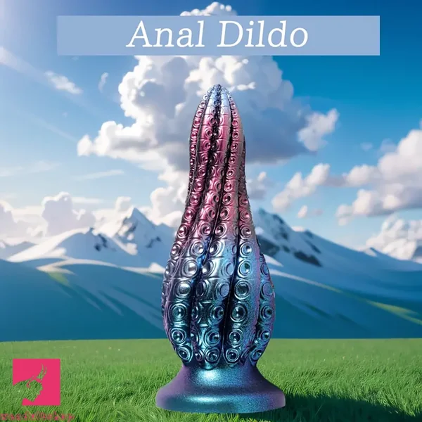 5.5in 7.3in Outstanding Silicone Soft Tentacle Anal Dildo Cock Butt Plug