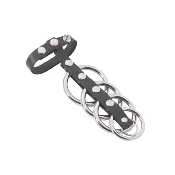 5 Ring Black Rubber Changeable Gates of Hell