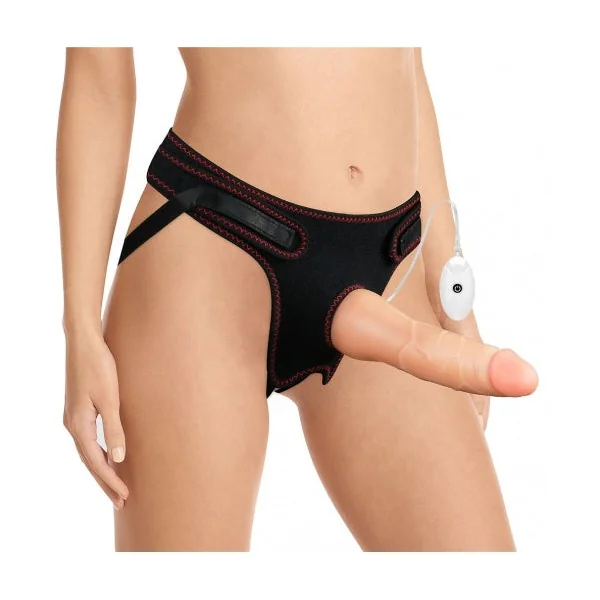 7.5" Vibro Easy Strap on dildo Sets