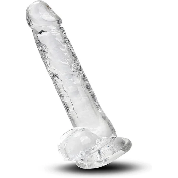 7 in Transparent Handsfree Dildo