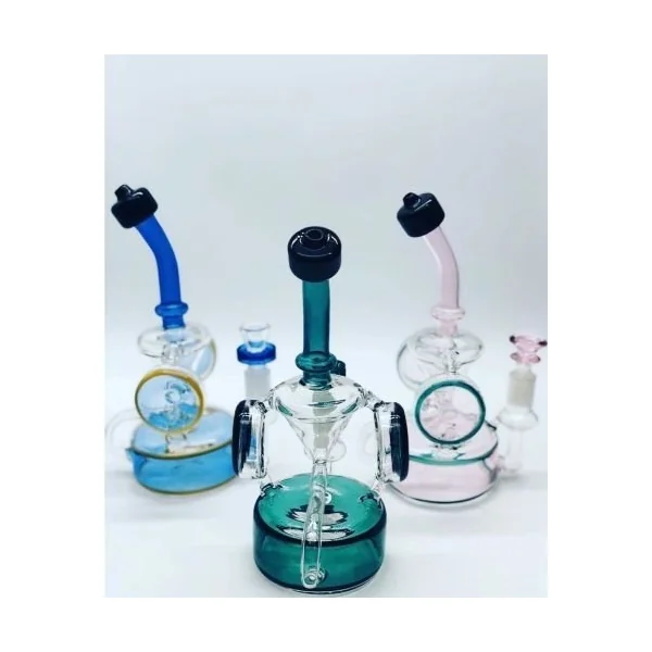 8.6″ Inch Tornado Dual Chamber Recycler Water Pipe