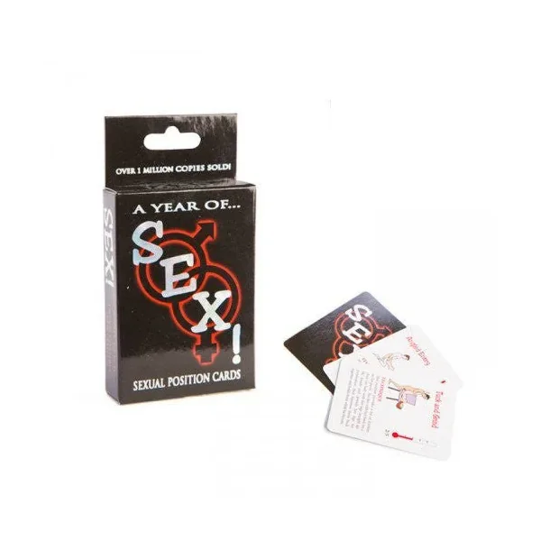 A Year of…SEX! Sexual Position Cards