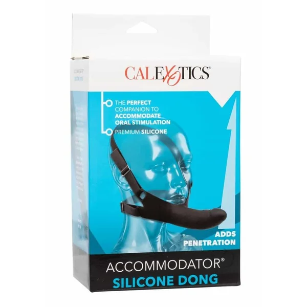 Accommodator Silicone Dong – Chocolate