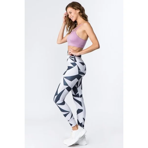 Active High Rise Print Workout Legging