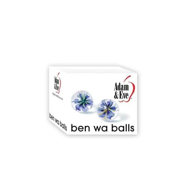 Adam and Eve Glass Ben Wa Balls