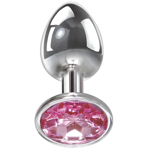 ADAM & EVE PINK GEM ANAL PLUG MEDIUM
