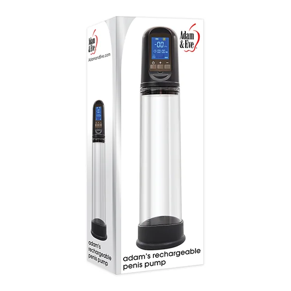 ADAM & EVE RECHARGEABLE PENIS PUMP (Out Beg Aug)