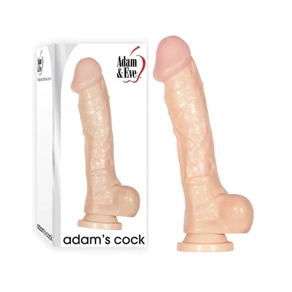 Adams Cock Realistic Dildo 10" by Adam & Eve