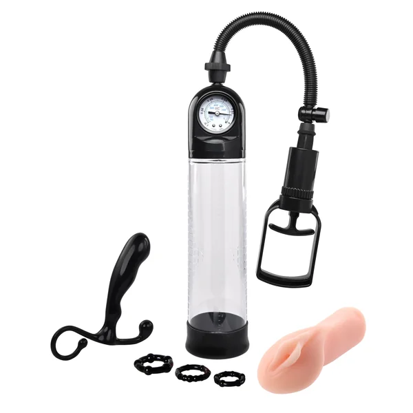 Adam's Pleasure Kit for Him - Black