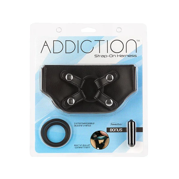 Addiction Strap On Harness - Black