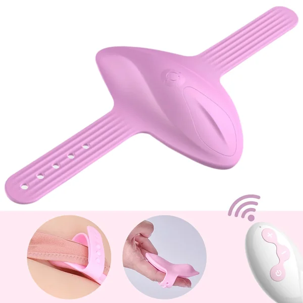 Adjustable Vibrating Panty Vibrator - Remote Control Wearable Female Sex Toys