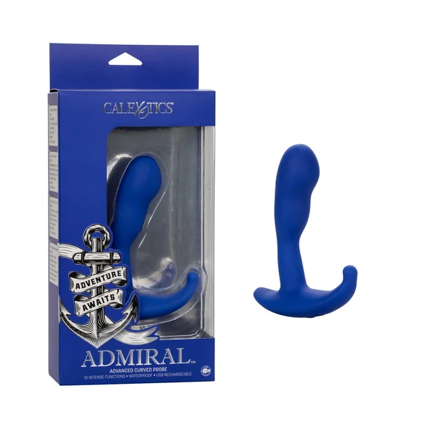 Admiral Advanced Vibrating Curved Probe - Rechargable
