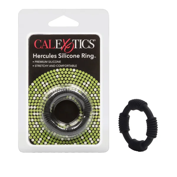 ADONIS SILICONE RING HERCULES BLACK