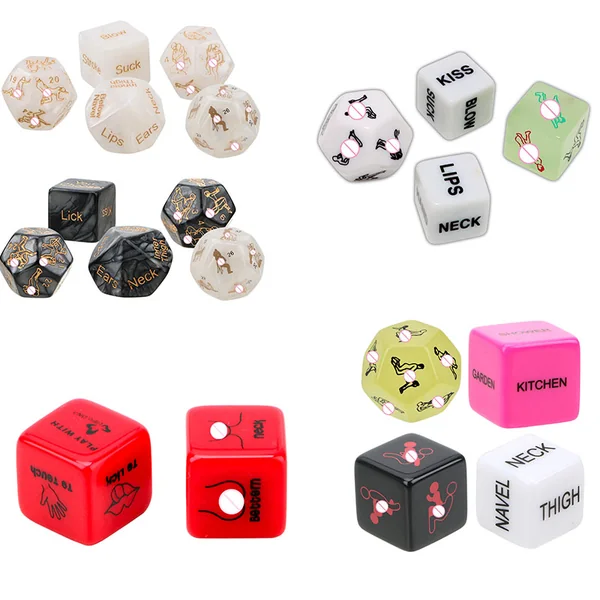 Adult Game Love Sexy Posture Sex Erotic Products Humour Gambling Sex Toys for Couple 12 Sides Sex Dice Erotic Craps Dice