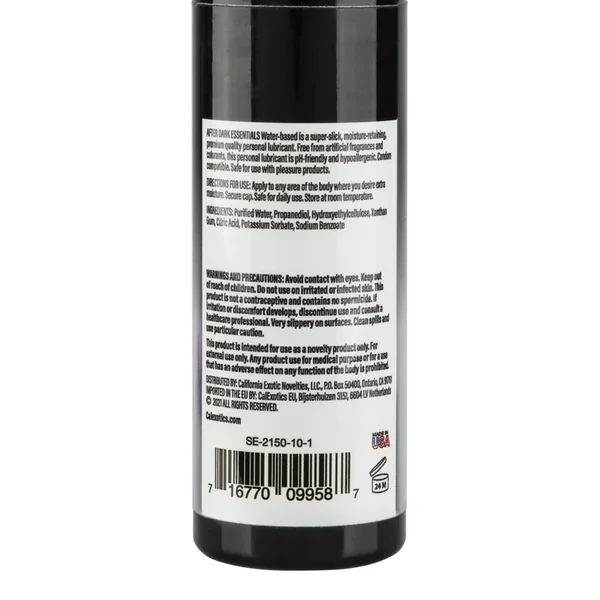 After Dark Essentials Water Based Personal Lubricant – 4 oz