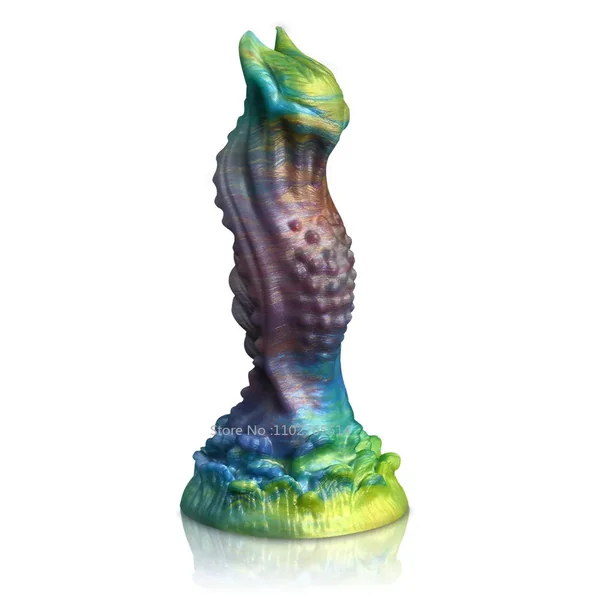 Alien Monster Dildo Butt Plug - Luminous Silicone Anal Dildo Male Female Sex Toys