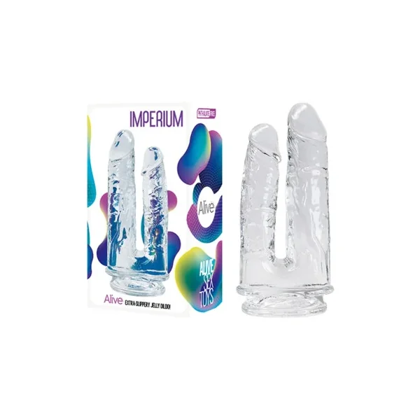 Alive 5″ 4″ Imperium Dual Penetration Dong