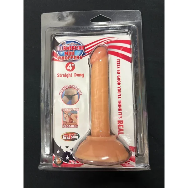 All American Whoppers Mini Whoppers 4 Inch Straight Dildo