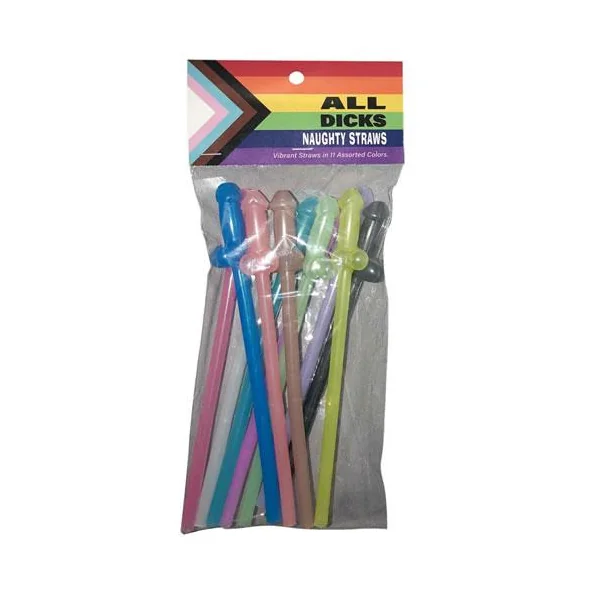 ALL DICKS NAUGHTY STRAWS