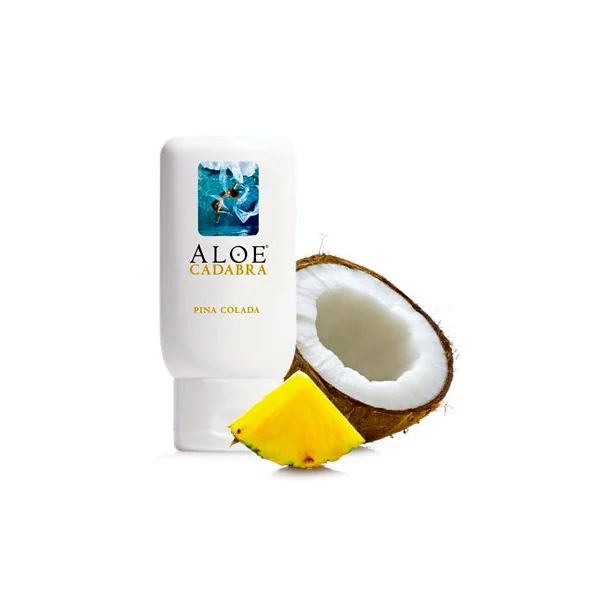 ALOE CADABRA ORGANIC LUBE PINA COLADA 2.5OZ