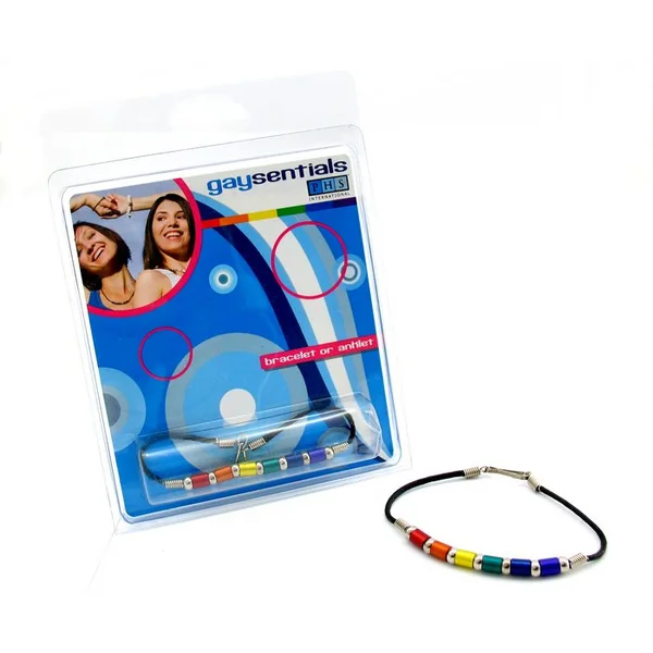 ALUM. TUBE BEADS BRACELET