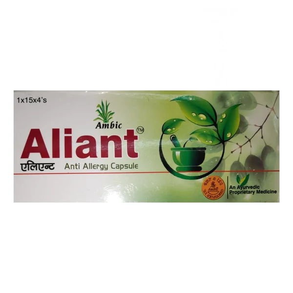 AMBIC ALIANT ANTI ALLERGY CAPSULE (60 Capsules)