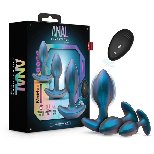 Anal Adventures Matrix Cosmos Training Plugs