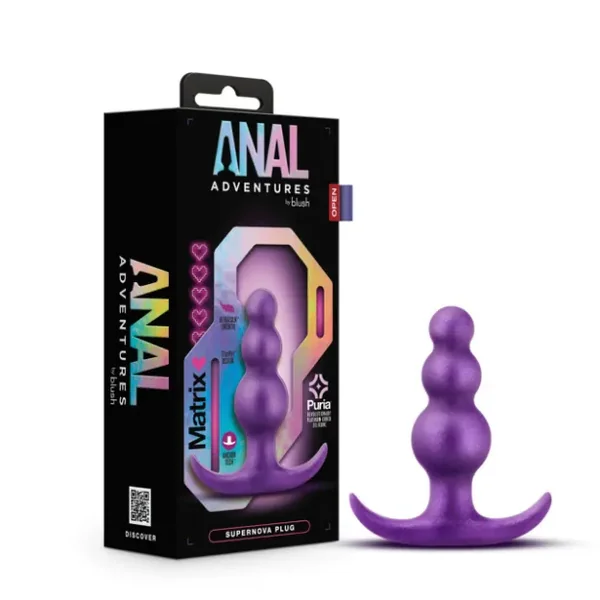 Anal Adventures Matrix – Supernova Plug – Galactic Purple