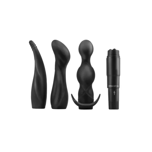 Anal Fantasy Collection Silicone Anal Adventure Kit – Black