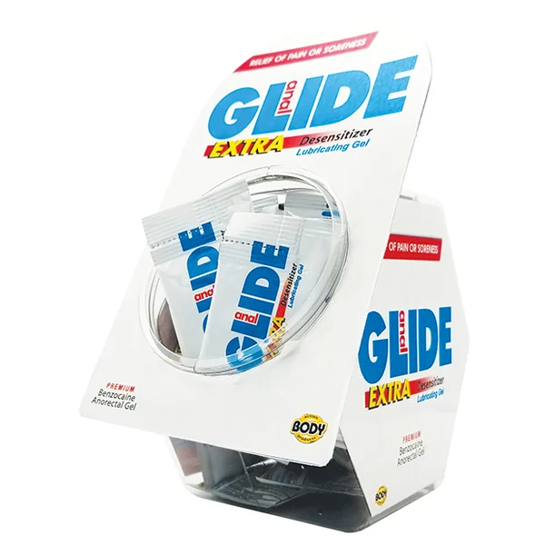 ANAL GLIDE EXTRA 50 PC DISPLAY