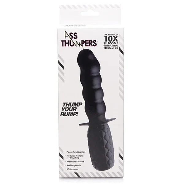 Ass Thumpers The Handler 10x Silicone Vibrating Thruster