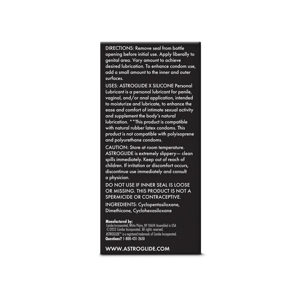 ASTROGLIDE SILICONE 2.5 OZ