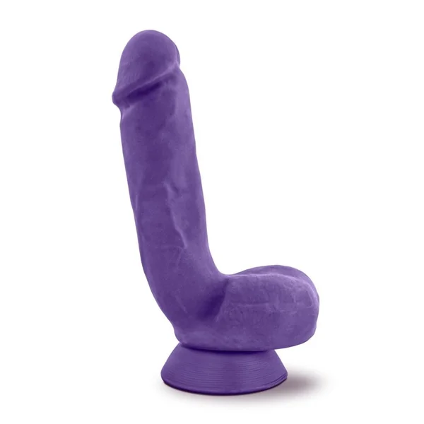 Au Natural - Bold - Pound - 8.5 Inch Dildo - Purple