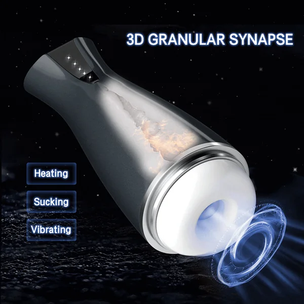 Automatic Vacuum Sucking Male Masturbators Real Blowjob Masturbations Cup Voice Vibration Heating Adult Sex Toys For Men Machine