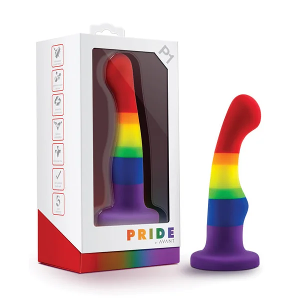 Avant P1 Gay Pride Dildo