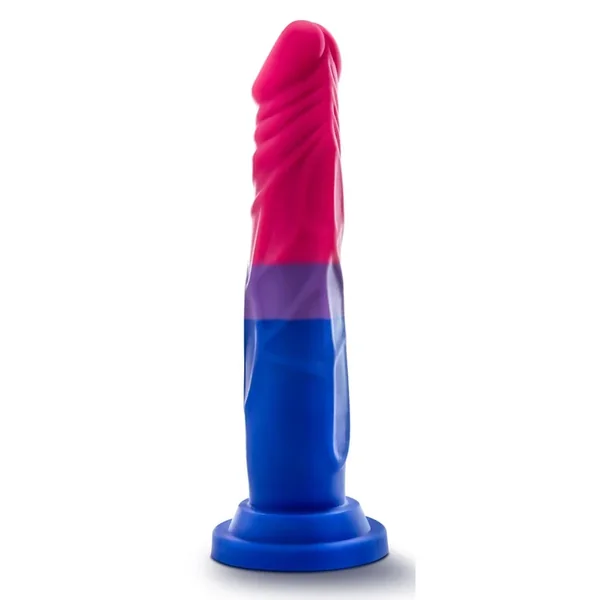 Avant Pride P8 Love Silicone Dildo 7.5in – Multicolor