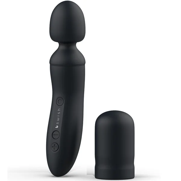 B swish bthrilled vibrator wand premium black sex toy